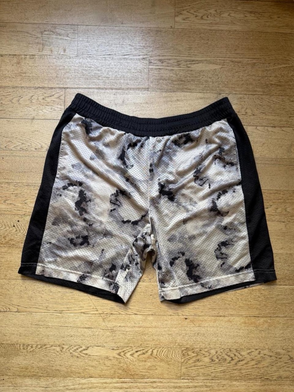 Y2K Urban Outfitters Sporty Mesh Basketball Shorts Grunge Tie Dye Streetwear
